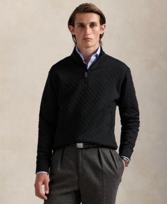Пуловер Polo Ralph Lauren мужской из двойного трикотажа с простеганной текстурой