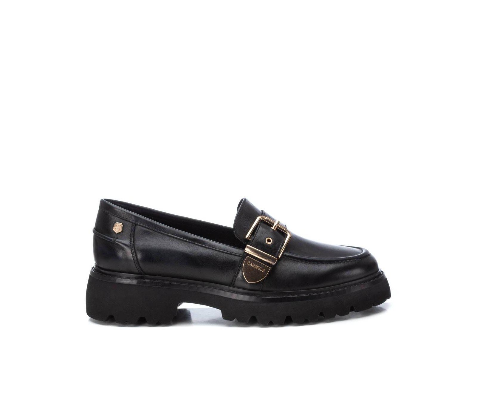 Carmela Leather Collection Women's Penny Loafers by Xti