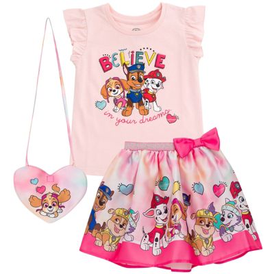 Комплект из 3 предметов Paw Patrol для малышей Tank Top, Skirt и Bag