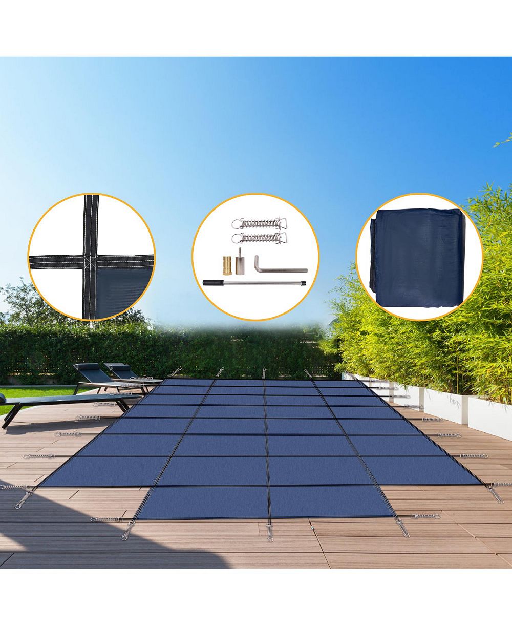 Streamdale Furniture Pool Safety Cover for Rectangular Inground Pools