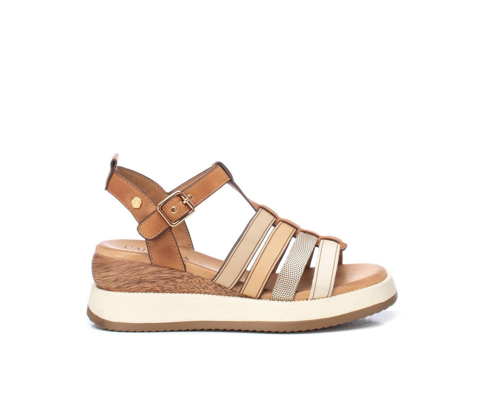 Carmela Leather Women's Casual Sandals by Xti