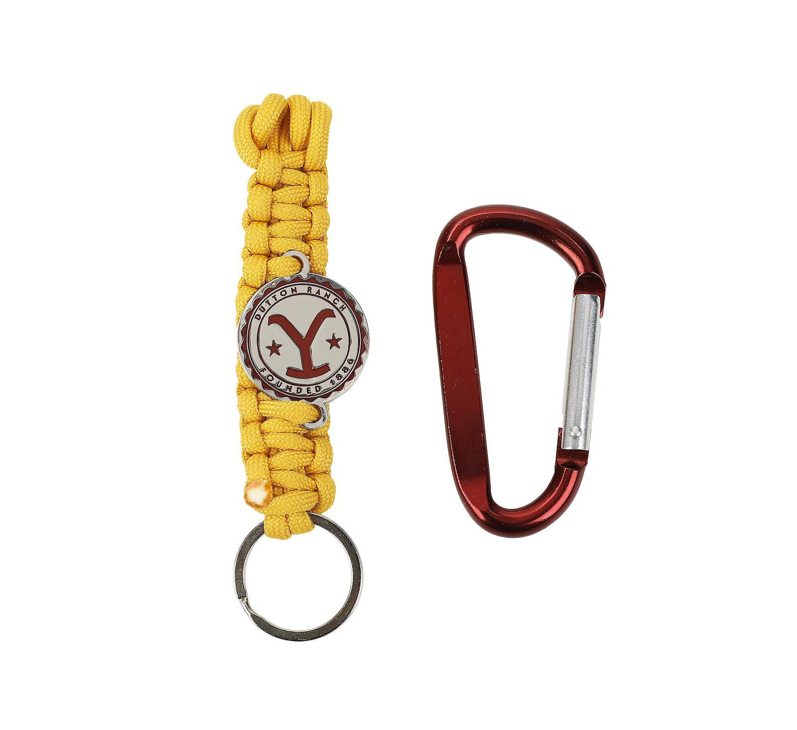 Брелок-карабин Yellowstone Logo Carabiner Clip Keychain