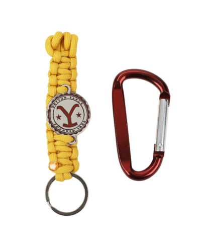 Брелок-карабин Yellowstone Logo Carabiner Clip Keychain