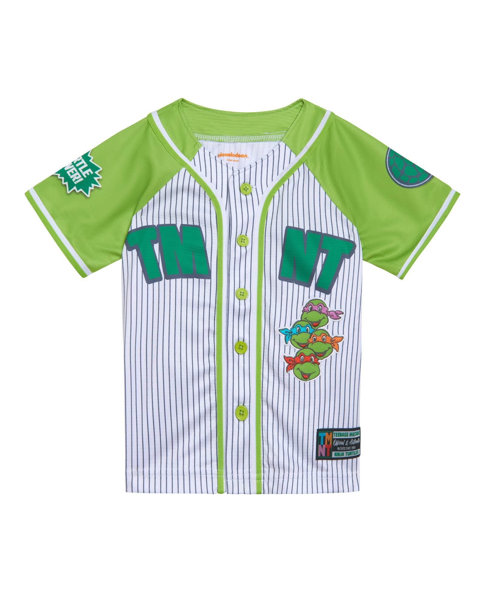 Детская джерси Teenage Mutant Ninja Turtles Mesh Baseball Button Down Shirt