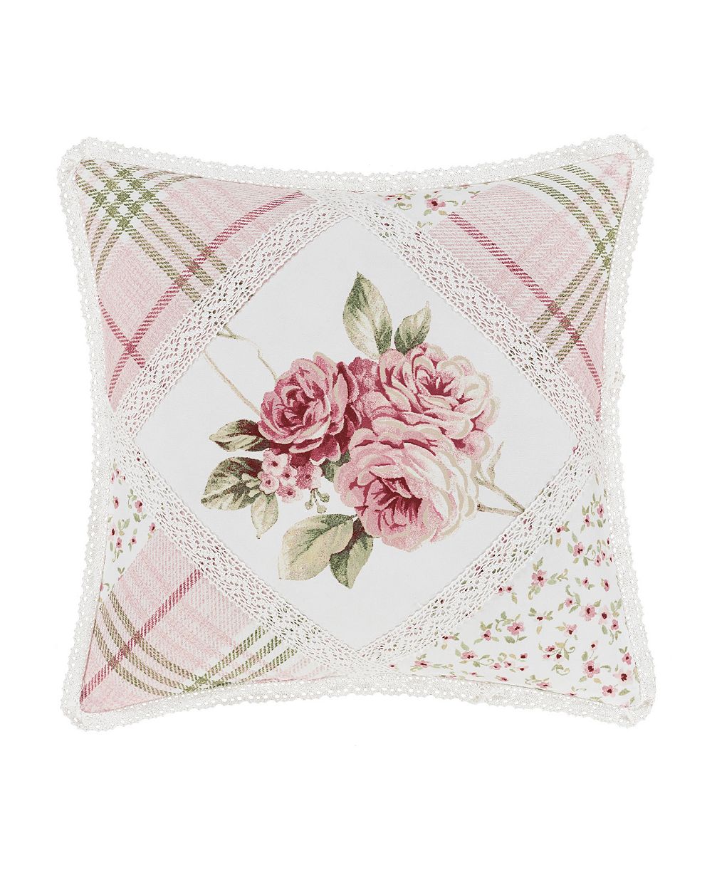 Декоративная подушка Royal Court Bungalow Patchwork Floral, 16" x 16"