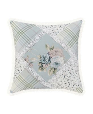 Декоративная подушка Royal Court Bungalow Patchwork Floral, 16" x 16"