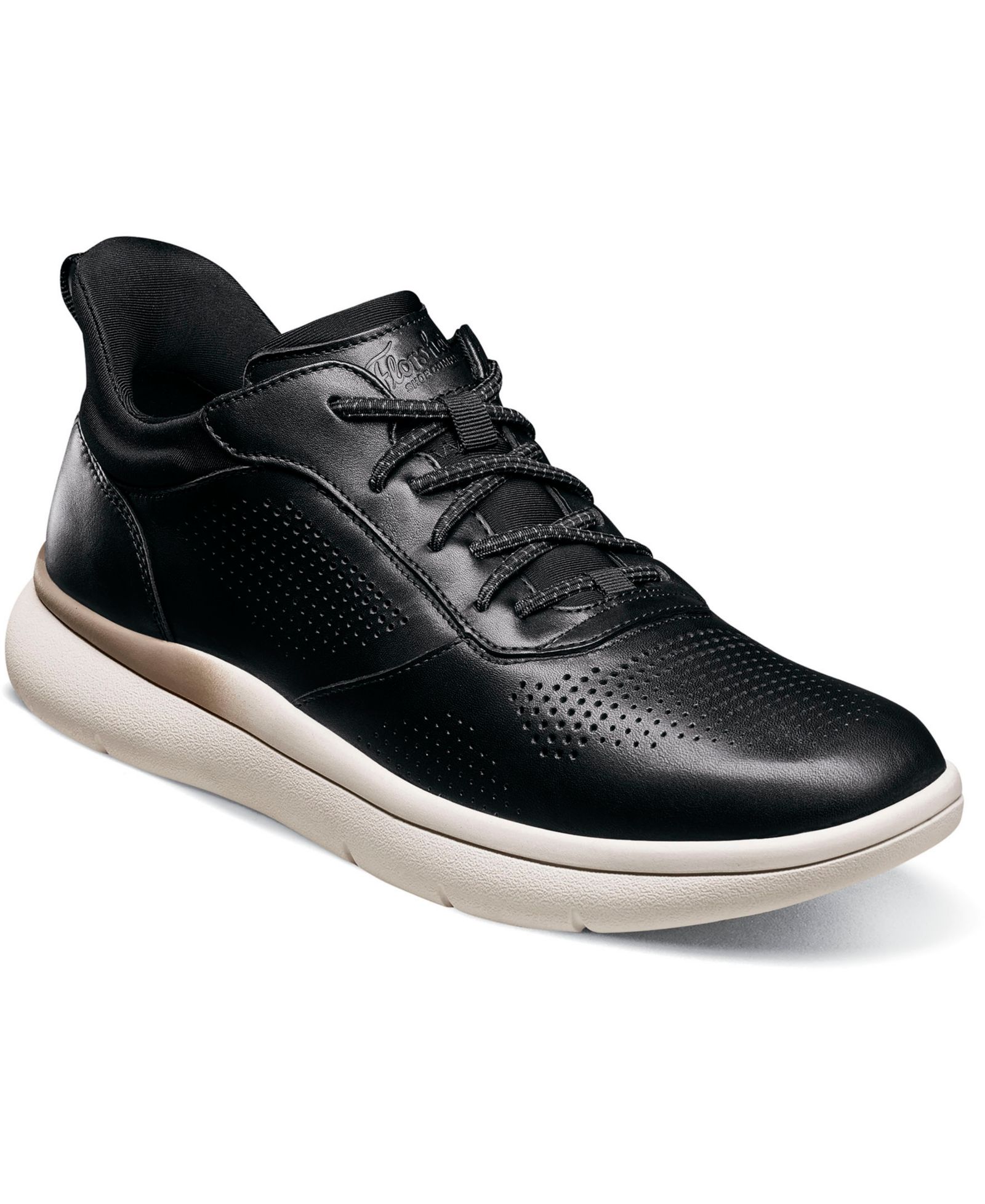 Florsheim Men's Fleet Perf Toe Elastic Lace Sneaker
