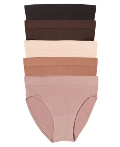 Paramour Женские бесшовные трусики High-Cut 5-Pack