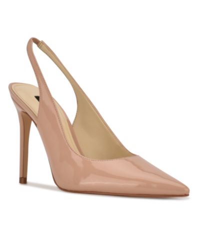 Женские туфли-лодочки Nine West Feather Slingback Stiletto Pumps