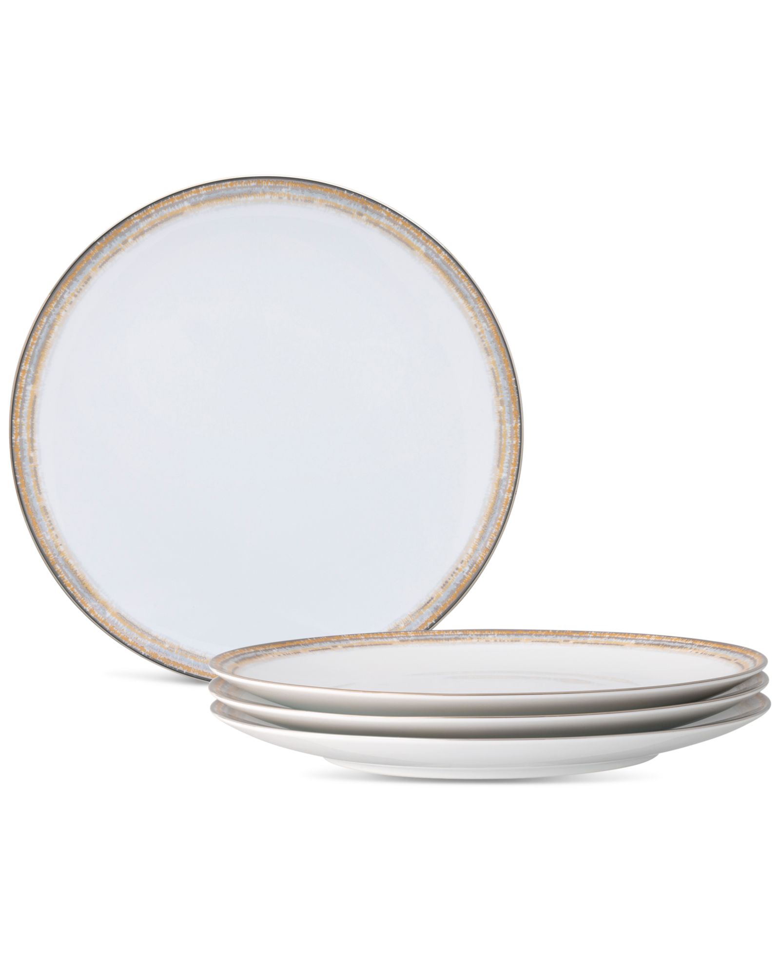 Noritake Raylan Set of 4 Dinner Plates, 10.50"