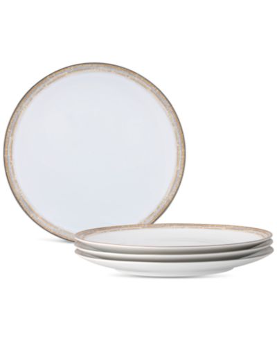 Noritake Raylan Set of 4 Dinner Plates, 10.50"