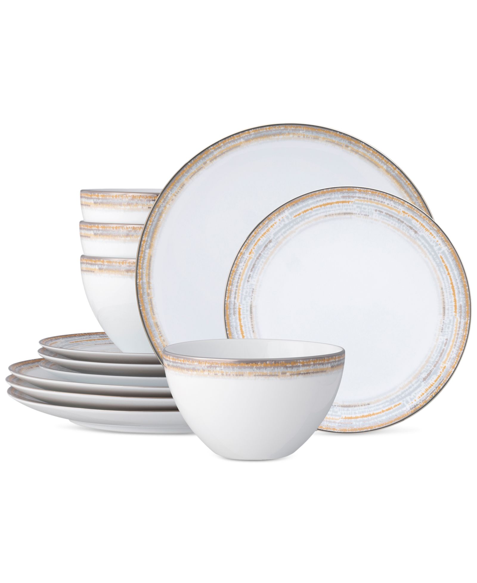 Noritake Raylan 12-Piece Dinnerware Set, Service For 4