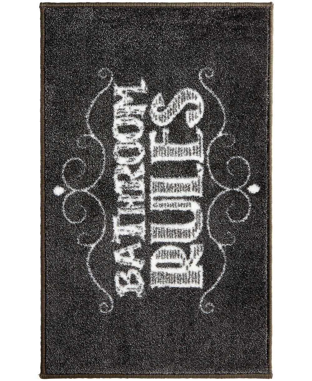 Avanti Chalk It Up винтажный нейлоновый коврик для ванной, 20" x 30"