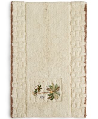 Avanti Colony Palm Tree Plush Cotton Bath Rug, 20" x 30"