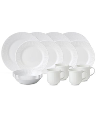 Wedgwood Nantucket Basket 16-Pc. Set, Service for 4