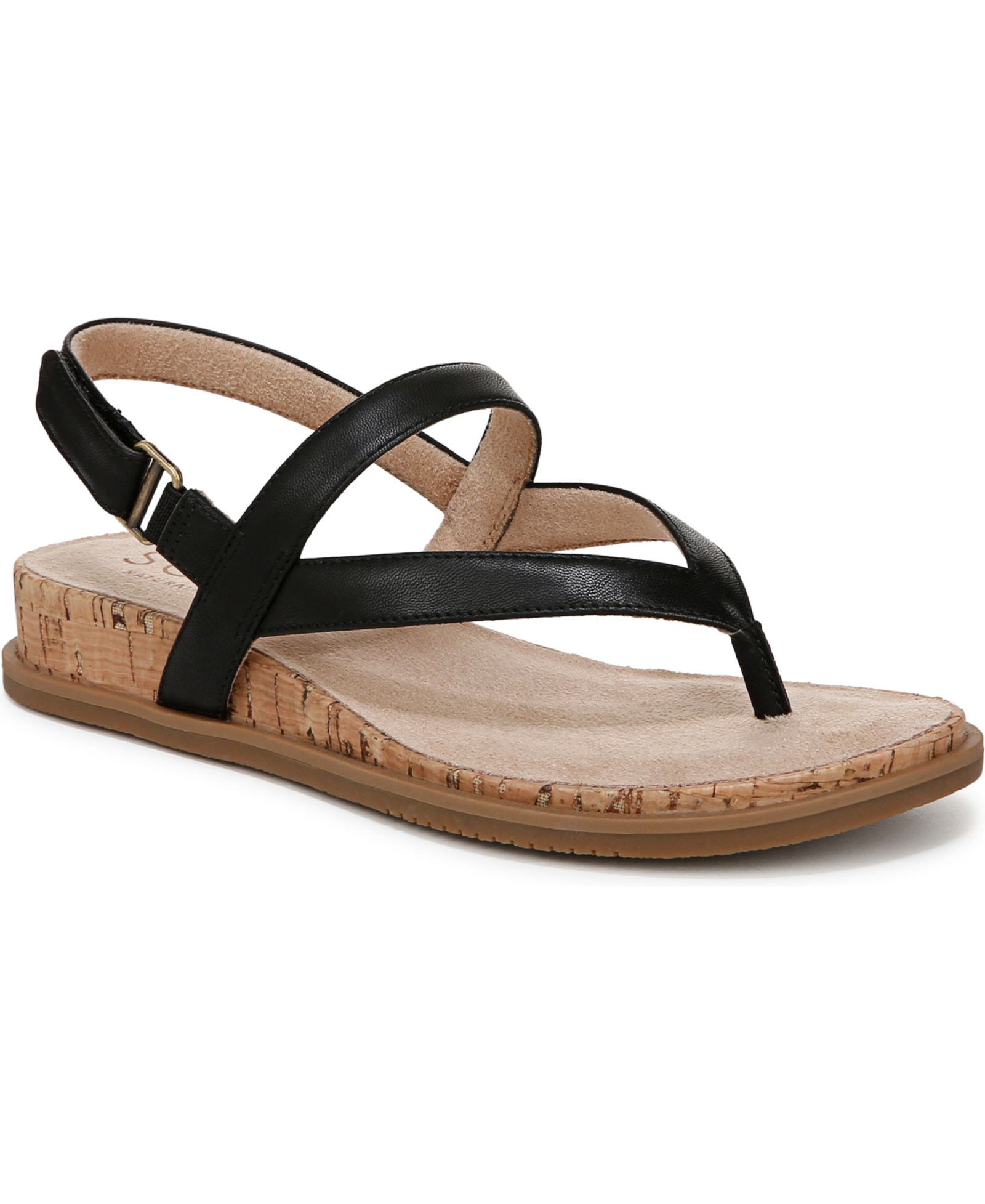 SOUL Naturalizer Women's Carolyn Demi-Wedge Sandals