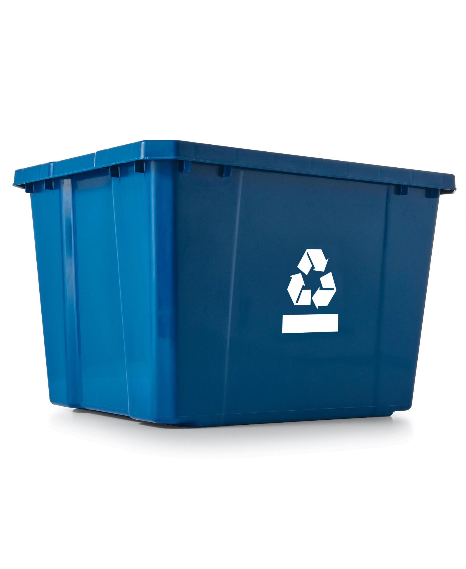 Корзина для переработки Gracious Living Blue Box Plastic, 17 Gallon