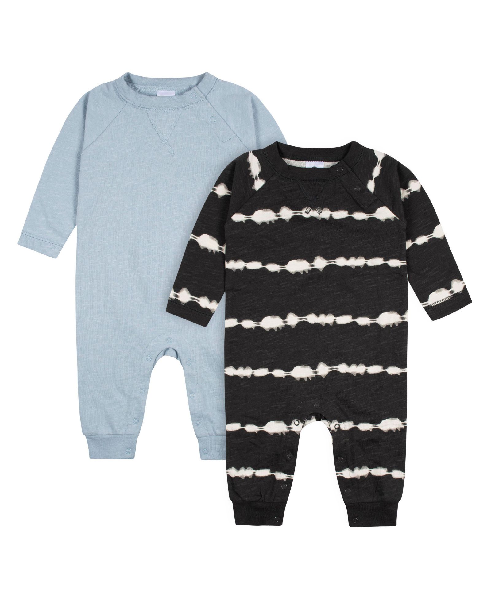 Gerber Baby Boys 2- Pack Raglan Sleeve Rompers