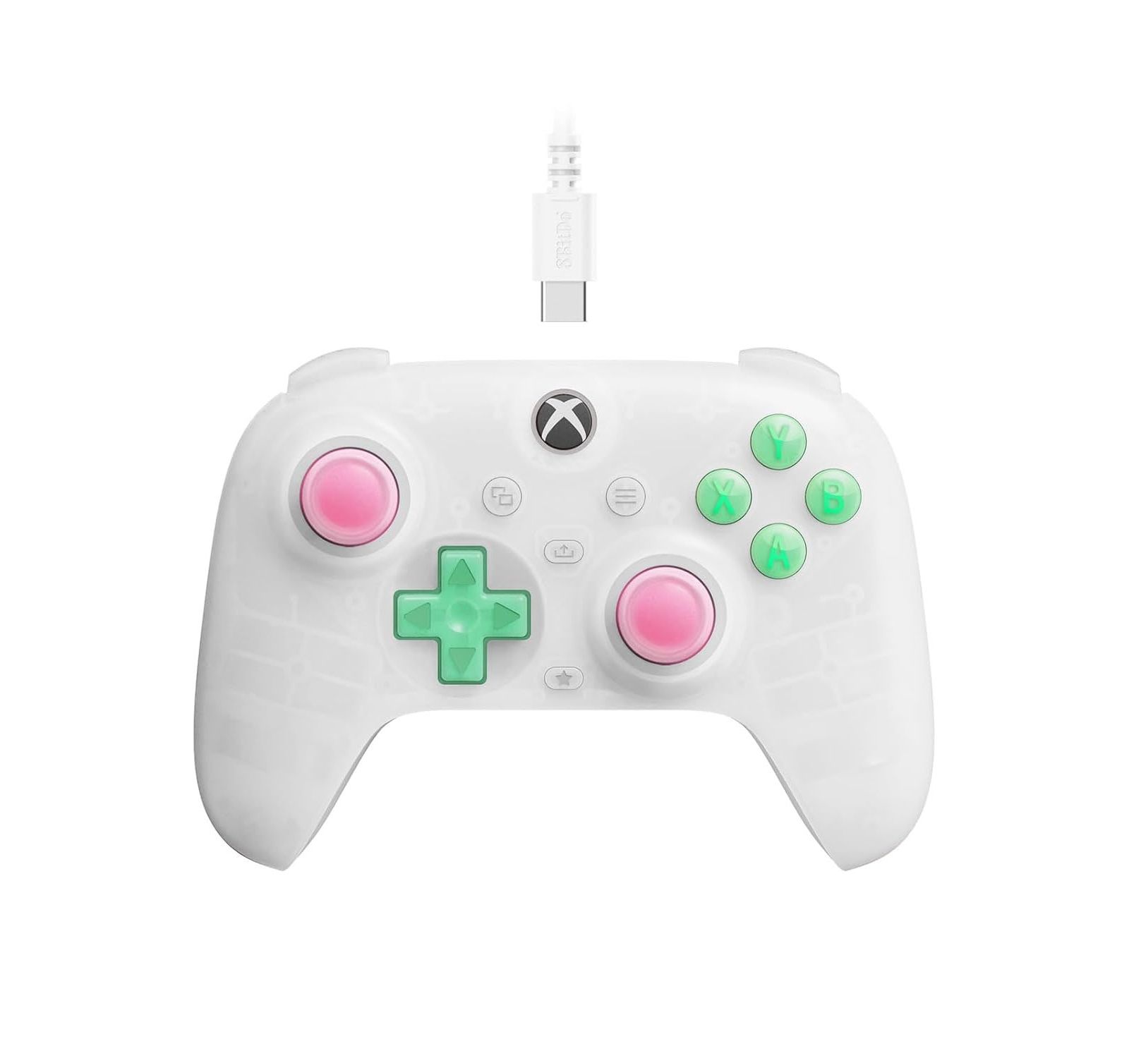 8Bitdo Ultimate Mini Wired Controller with RGB Ring, Hall Effect Joysticks and Triggers for Xbox, Windows