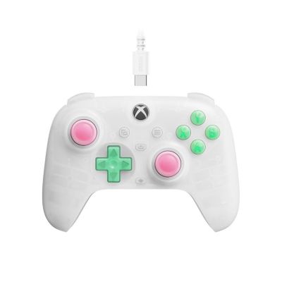 8Bitdo Ultimate Mini Wired Controller with RGB Ring, Hall Effect Joysticks and Triggers for Xbox, Windows