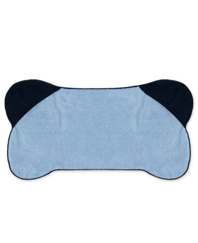 Bone Dry Pet Towel with Pockets, Blue, 30x16"
