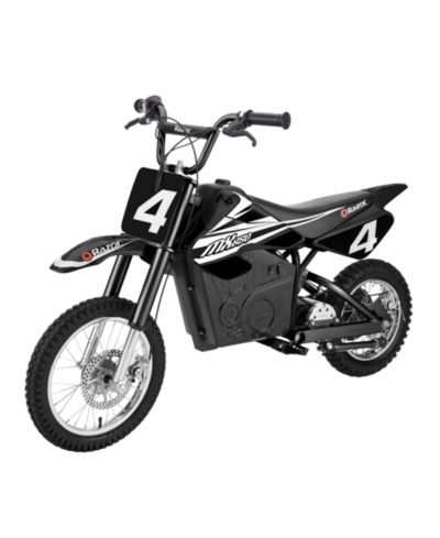 Razor MX650 Dirt Rocket High-Torque Electric Motocross Dirt Bike, 17 MPH, Black