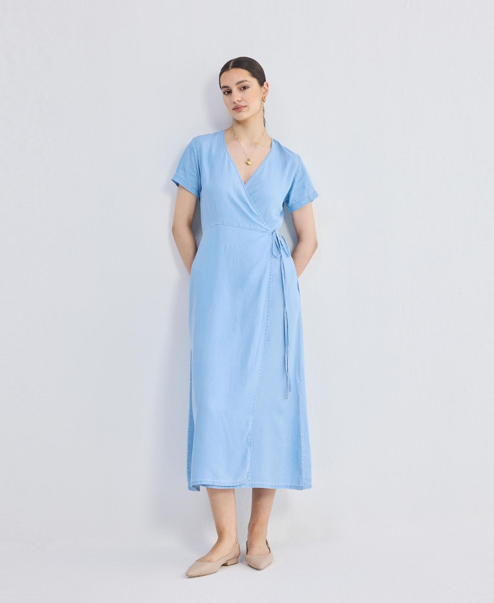 Reistor Women's Maxi Wrap Dress