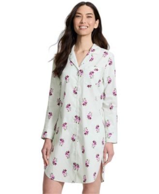 Pink floral/celery stripe