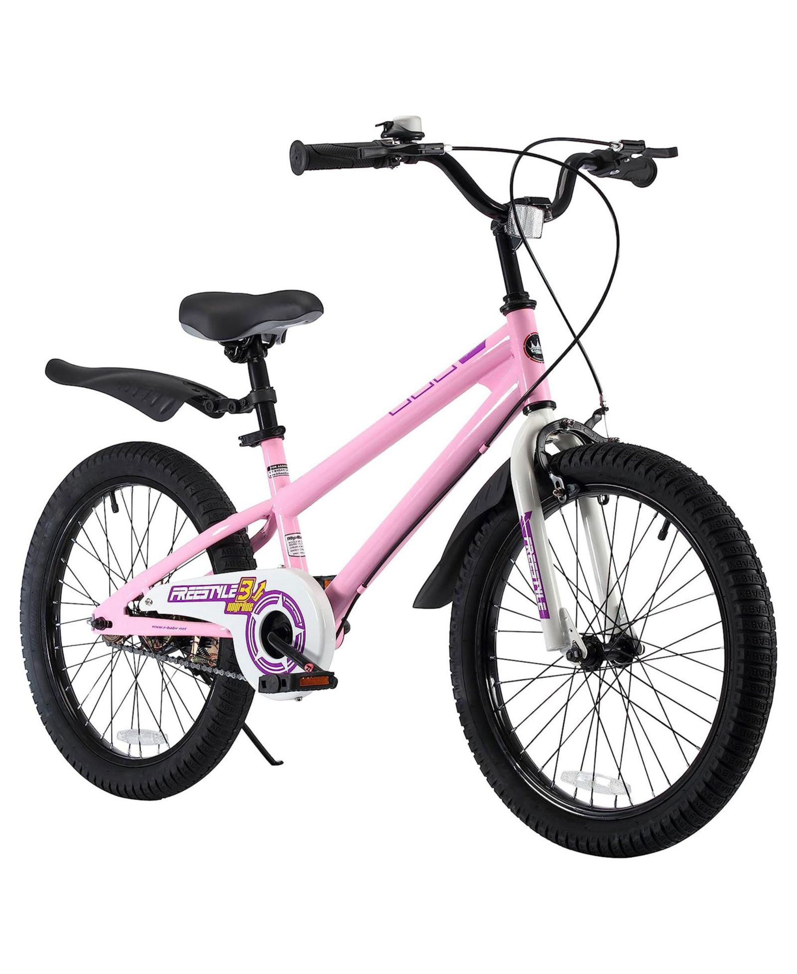 Детский велосипед RoyalBaby Freestyle 20 Inch с подножкой, Pink