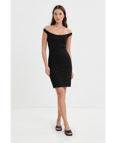Женское платье-карандаш Marcella Calla Boat-Neck Off-Shoulder Midi