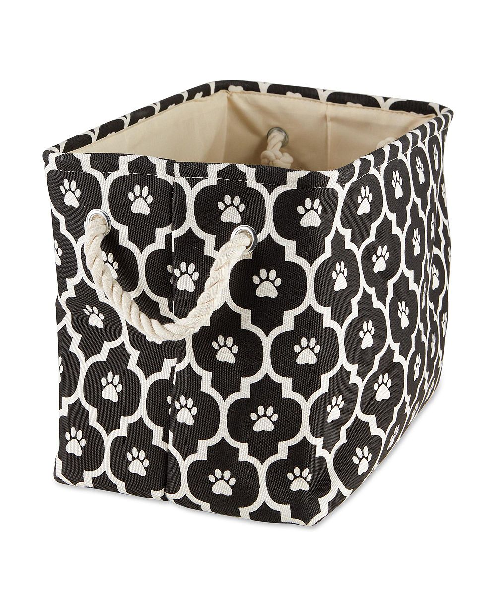 Контейнер для хранения домашних животных Bone Dry Collapsible Lattice Paw Print