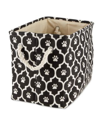Контейнер для хранения домашних животных Bone Dry Collapsible Lattice Paw Print