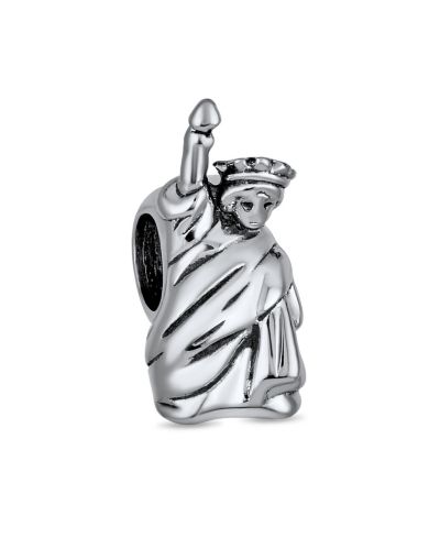 Bling Jewelry шарм Статуя Свободы из стерлингового серебра для браслета