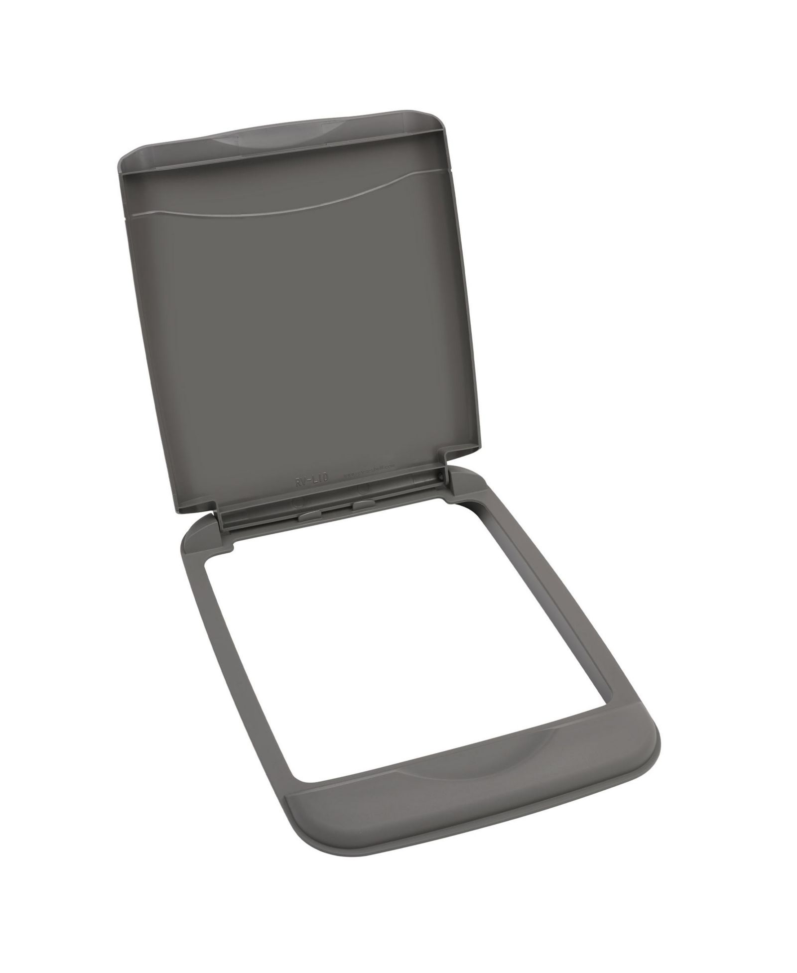 Rev-A-Shelf 35 qt. Trash Can Replacement Lid, Gray (Lid Only), RV-35-LID-13-1-40