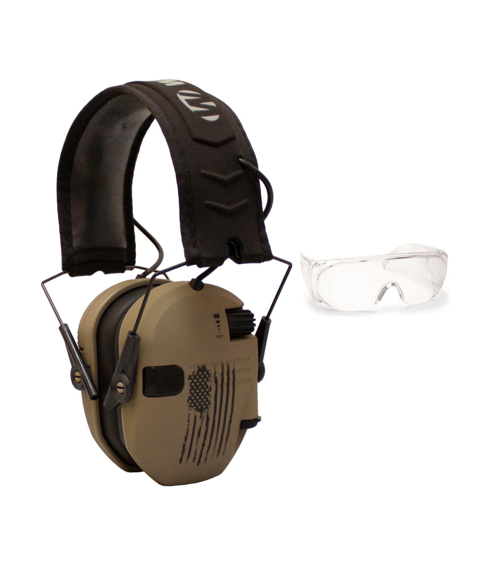 Walkers Защитные наушники Shooting Muffs с комплектом очков