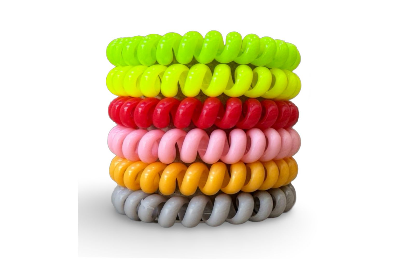 Women's Hair Tie Set - Neons
