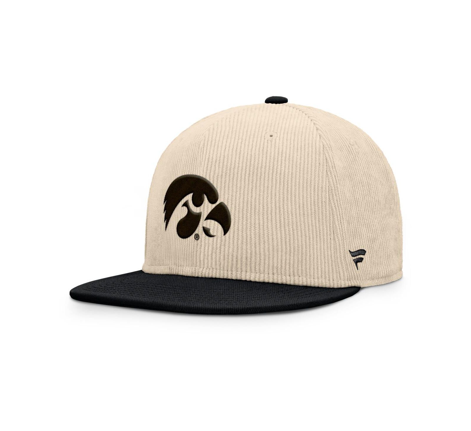 Мужская бейсболка Fanatics Tan Iowa Hawkeyes