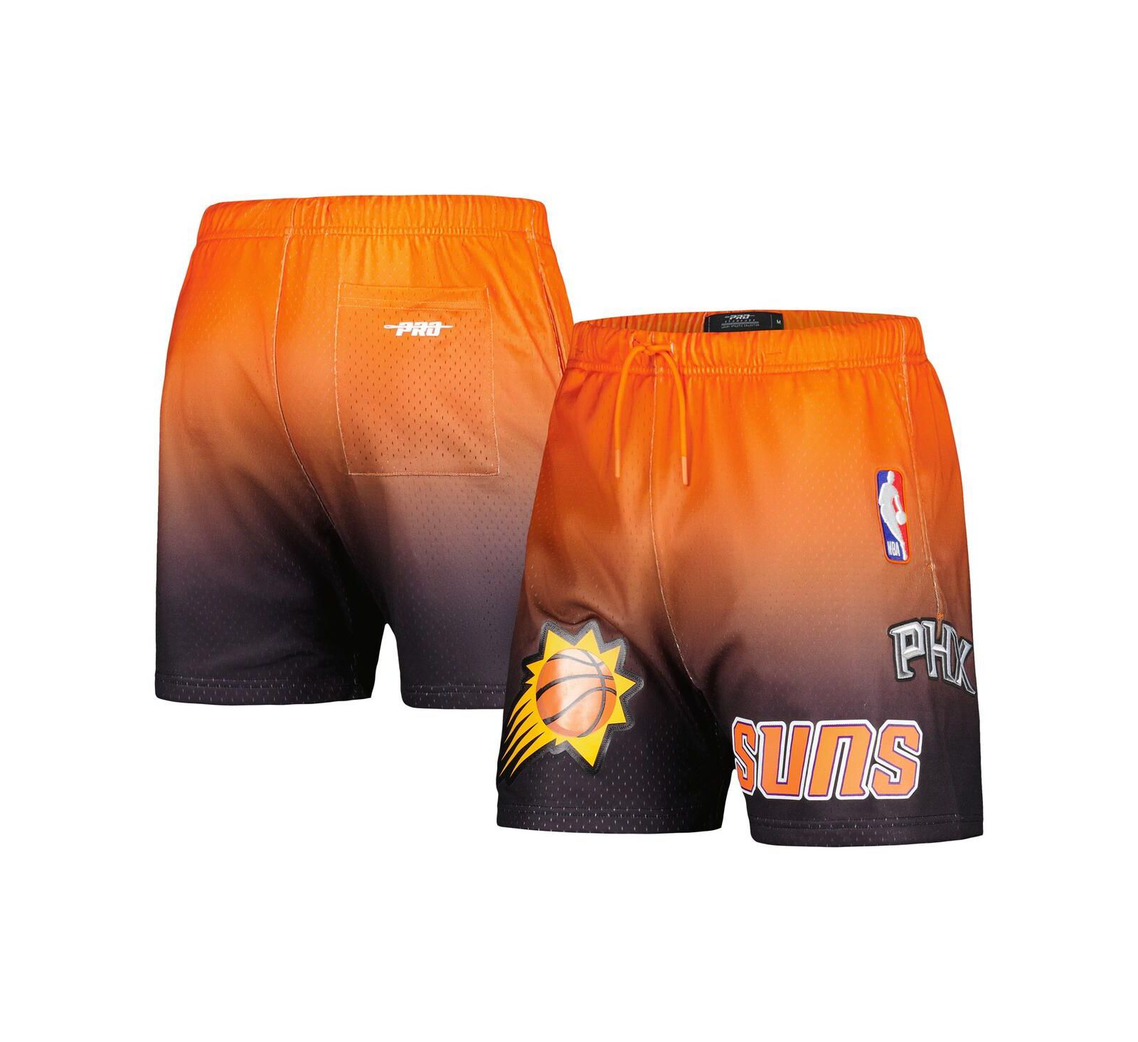 Мужские сетчатые шорты Pro Standard Phoenix Suns Ombre фиолетово-оранжевые