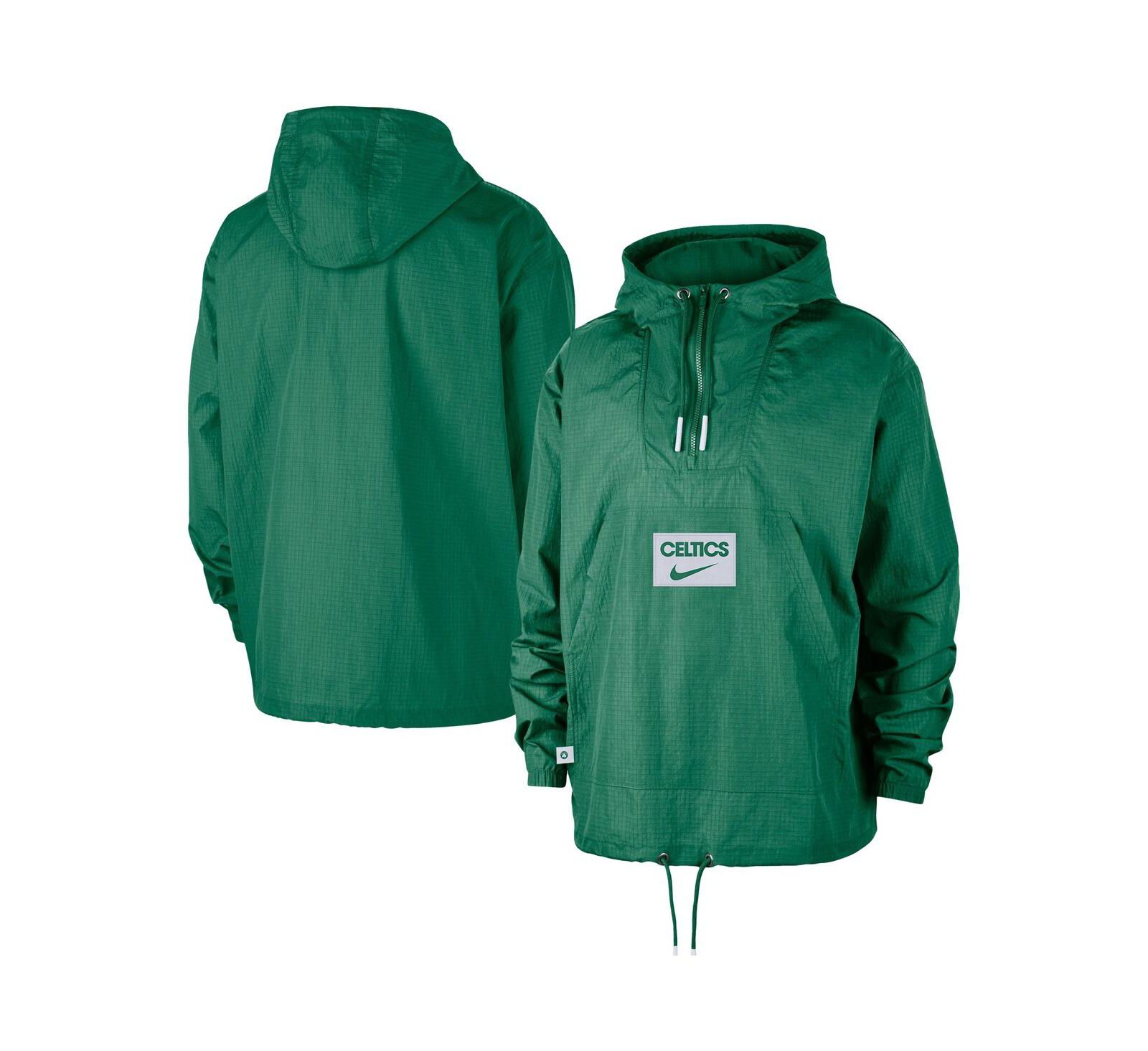 Nike Мужское худи Boston Celtics Courtside Premium Club Anorak Green