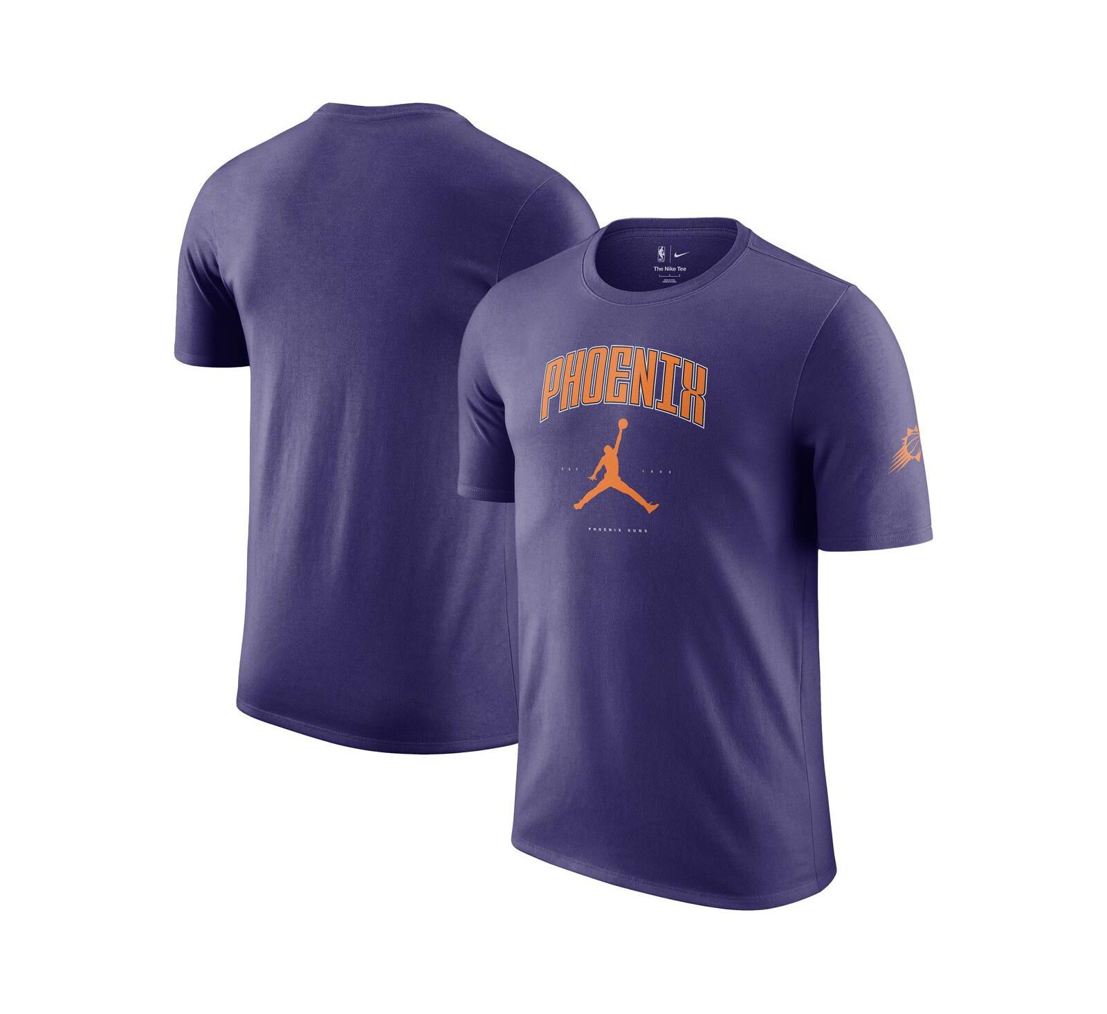 Футболка Jordan Мужская и Женская Purple Phoenix Suns Essential Cities