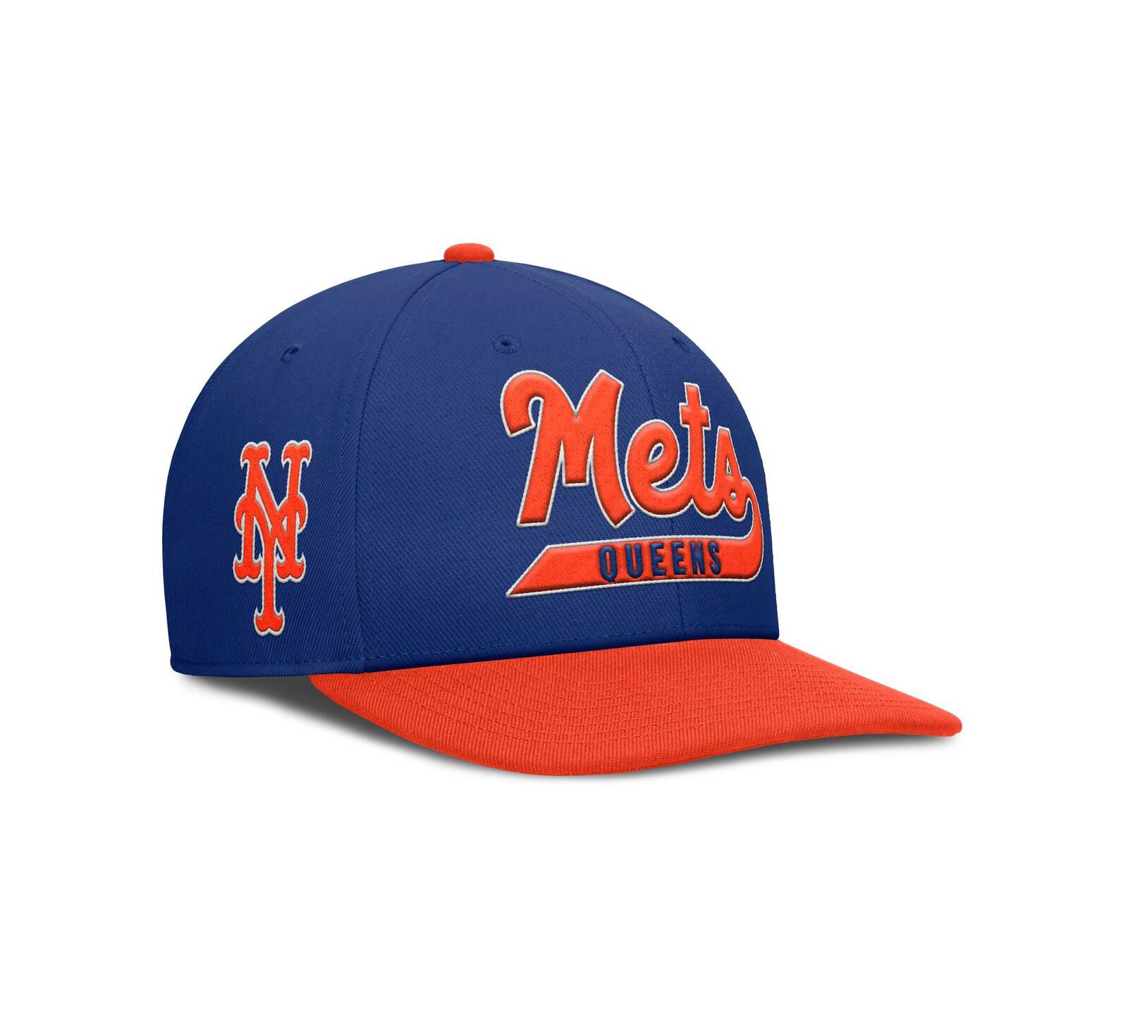 Кепка Nike Men's Royal/Orange New York Mets Pro Performance Snapback
