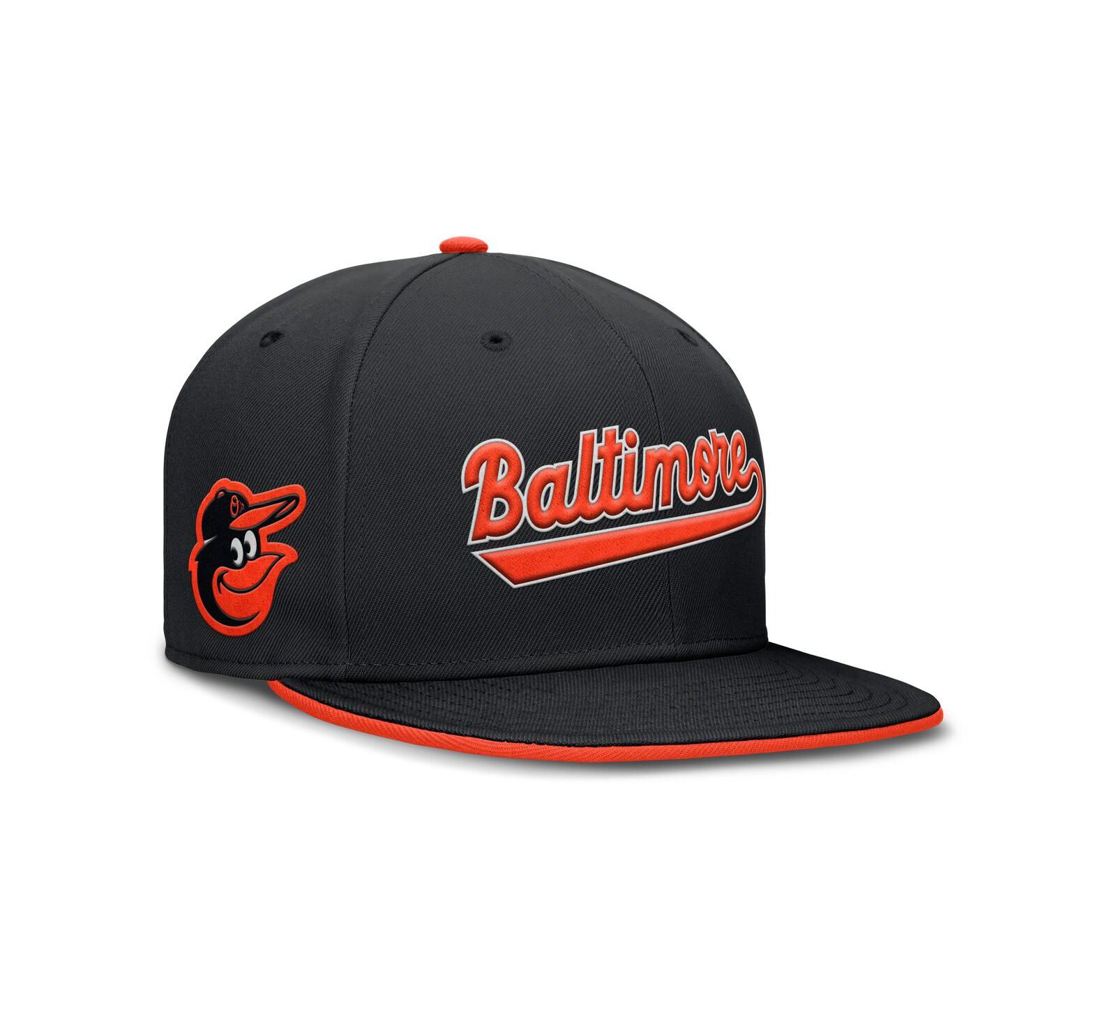 Мужская кепка Nike Black Baltimore Orioles True Performance