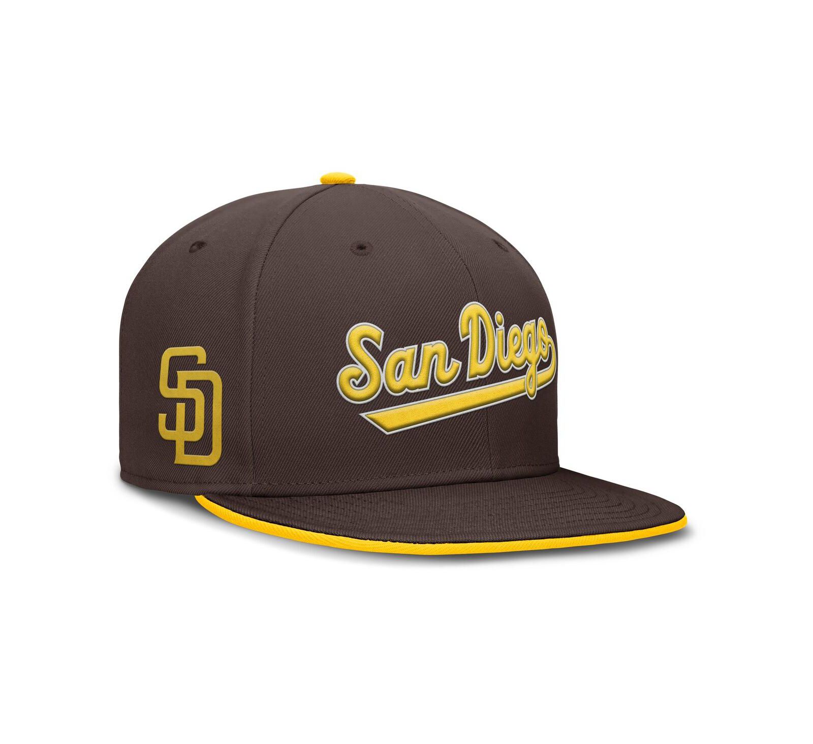 Nike Мужская кепка True Performance San Diego Padres, коричневая