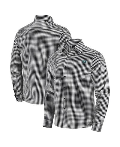 Мужская рубашка J. Palmer Philadelphia Eagles Black Long Sleeve Button-Up