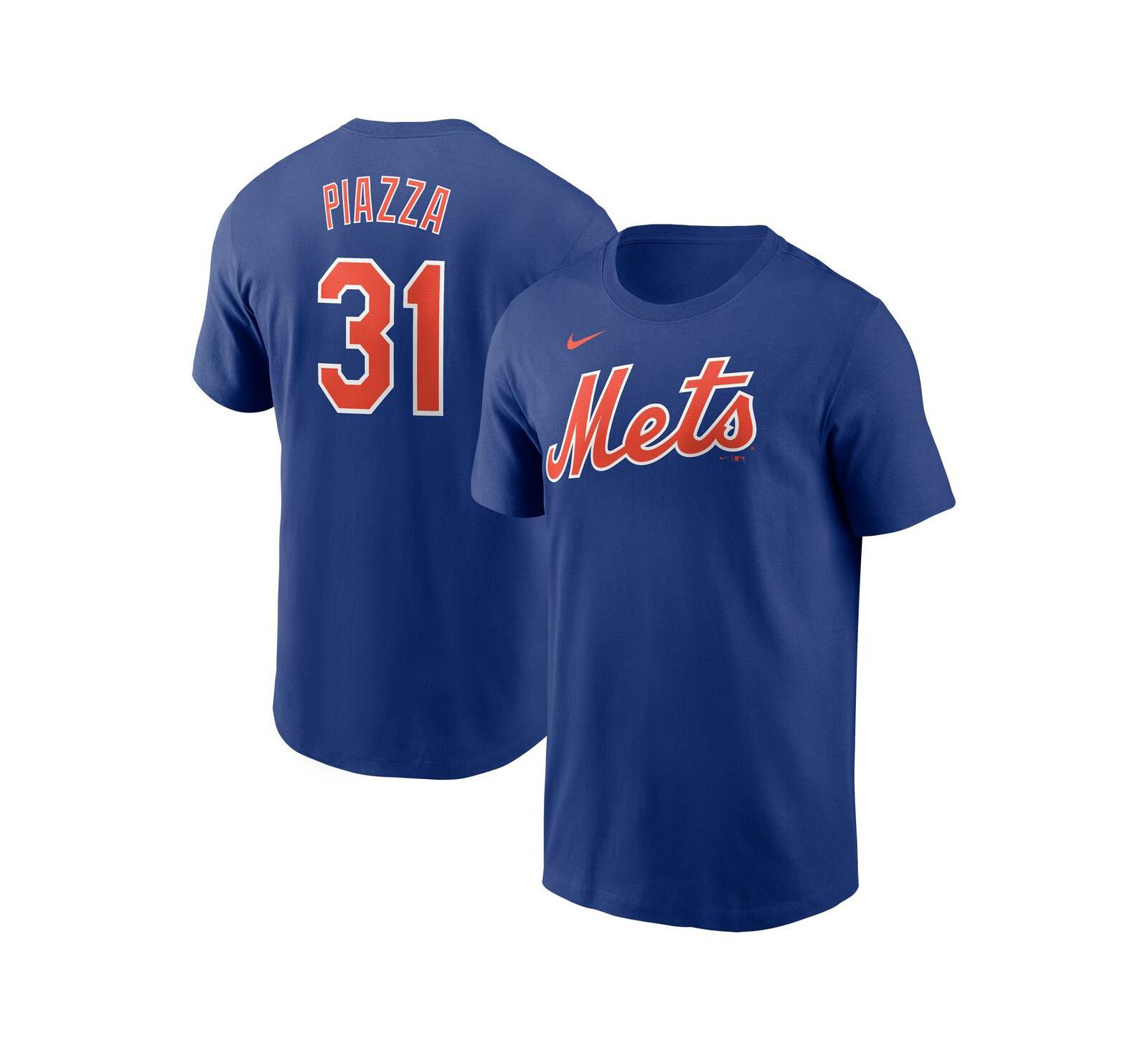 Nike Men's Mike Piazza Royal New York Mets Fuse Name & Number T-Shirt