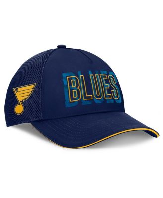 Мужская кепка Fanatics Navy St. Louis Blues Fundamental Flex Hat