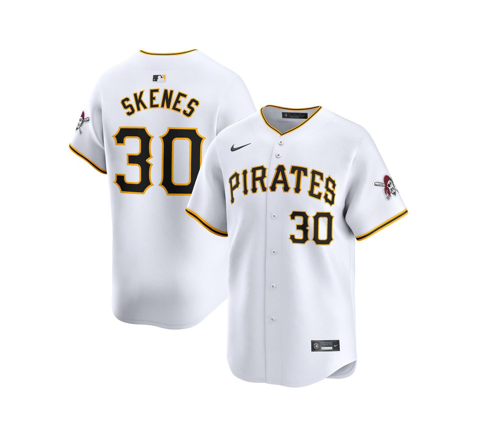 Nike Men's Paul Skenes White Pittsburgh Pirates Home Limited Player Jersey