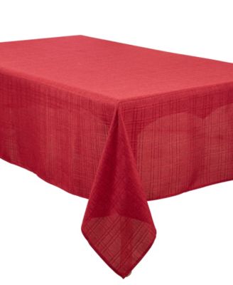 Скатерть Saro Lifestyle Refined Stitched Plaid 65" x 180"