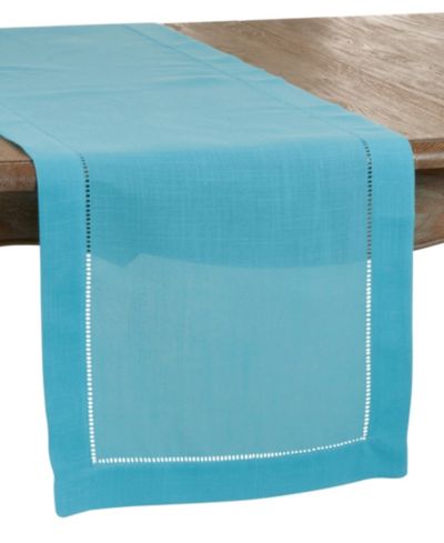 Дорожка на стол Saro Lifestyle Hemstitched Border, 16" x 54"