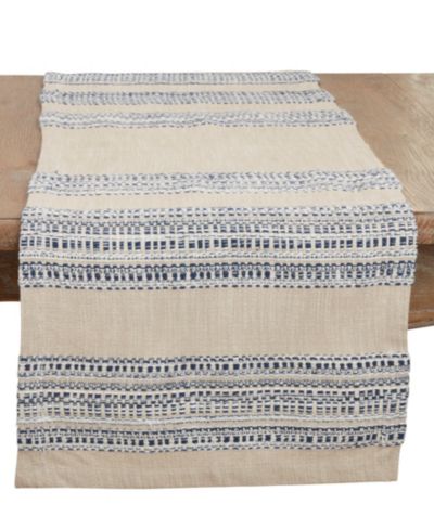 Дорожка на стол Saro Lifestyle Refined Style Stripe, 16" x 72"